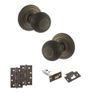 Old English Ripon Door Knob Pack - Latch Set additional 57