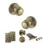 Old English Ripon Door Knob Pack - Lock Set additional 118