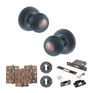 Old English Ripon Door Knob Pack - Lock Set additional 116