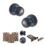 Old English Ripon Door Knob Pack - Lock Set additional 111
