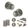 Old English Ripon Door Knob Pack - Lock Set additional 106