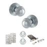Old English Ripon Door Knob Pack - Lock Set additional 56