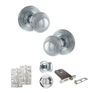 Old English Ripon Door Knob Pack - Lock Set additional 55
