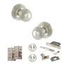 Old English Ripon Door Knob Pack - Lock Set additional 52