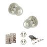 Old English Ripon Door Knob Pack - Lock Set additional 47