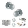 Old English Ripon Door Knob Pack - Lock Set additional 36