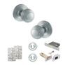 Old English Ripon Door Knob Pack - Lock Set additional 34