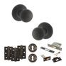 Old English Ripon Door Knob Pack - Lock Set additional 9