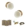 Old English Skipton Door Knob Pack - Latch Set additional 5