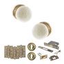 Old English Skipton Door Knob Pack (Lock Set) additional 1