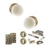 Old English Skipton Door Knob Pack (Lock Set) additional 22