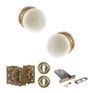 Old English Skipton Door Knob Pack (Lock Set) additional 23