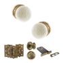 Old English Skipton Door Knob Pack (Lock Set) additional 24
