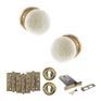 Old English Skipton Door Knob Pack (Lock Set) additional 25