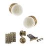 Old English Skipton Door Knob Pack (Lock Set) additional 17