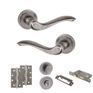 Old English Warwick Door Handle Pack - Bathroom Set additional 19