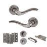 Old English Warwick Door Handle Pack - Bathroom Set additional 29