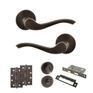 Old English Warwick Door Handle Pack - Bathroom Set additional 15