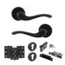 Old English Warwick Door Handle Pack - Euro Lock Set additional 2