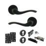Old English Warwick Door Handle Pack - Euro Lock Set additional 6