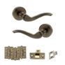 Old English Warwick Door Handle Pack - Latch Set additional 21