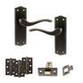 Old English Warwick Door Handle Pack - Latch Set additional 14