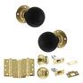 Old English Whitby Door Knob Pack - Bathroom Set additional 4