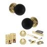 Old English Whitby Door Knob Pack - Lock Set additional 4