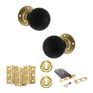 Old English Whitby Door Knob Pack - Lock Set additional 5