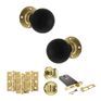 Old English Whitby Door Knob Pack - Lock Set additional 6