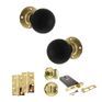 Old English Whitby Door Knob Pack - Lock Set additional 10