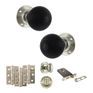 Old English Whitby Door Knob Pack - Lock Set additional 15