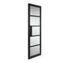 JB Kind Metro Black Painted Reeded Glazed Glass Internal Door additional 4