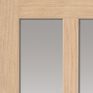 JB Kind Rushmore Unfinished Oak Glazed Internal Door additional 3