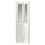 JB Kind Canterbury Clear Glazed White Primed Bi-fold Internal Door additional 1
