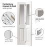 JB Kind Canterbury Clear Glazed White Primed Bi-fold Internal Door additional 5