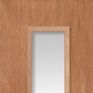 JB Kind Natural Unfinished Grade Internal FD30 Fire Door (with 2 Glazed Openings) additional 2