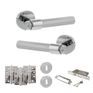 Senza Pari Andretta Door Handle Pack (3 Lever Lock Set) additional 17