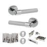 Senza Pari Andretta Door Handle Pack (Euro Lock Set) additional 28