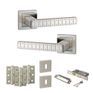 Senza Pari Bianca Door Handle Pack (3 Lever Lock Set) additional 2