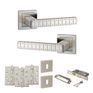 Senza Pari Bianca Door Handle Pack (3 Lever Lock Set) additional 3