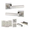 Senza Pari Bianca Door Handle Pack (Bathroom Set) additional 1