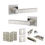 Senza Pari Bianca Door Handle Pack (Euro Lock Set) additional 1