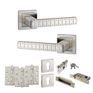 Senza Pari Bianca Door Handle Pack (Euro Lock Set) additional 4