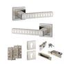 Senza Pari Bianca Door Handle Pack (Euro Lock Set) additional 6