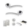 Senza Pari Crystal Door Handle Pack (Bathroom Set) additional 4