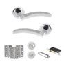 Senza Pari Crystal Door Handle Pack (Bathroom Set) additional 6