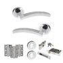 Senza Pari Crystal Door Handle Pack (Euro Lock Set) additional 2
