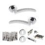Senza Pari Crystal Door Handle Pack (Euro Lock Set) additional 3