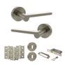 Senza Pari Darrio Door Handle Pack (3 Lever Lock Set) additional 8